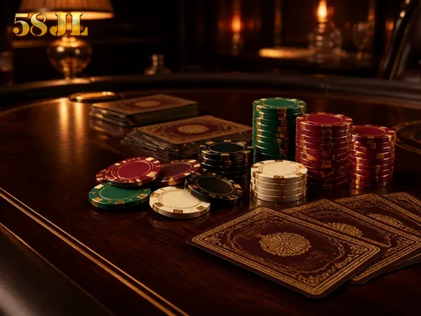 JL58 live dealer hosting a table game